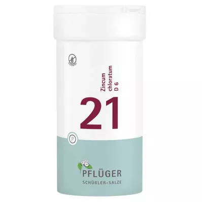 BIOCHEMIE Pflüger 21 Zincum chloratum D 6 δισκία, 400 τεμάχια