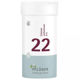 BIOCHEMIE Pflüger 22 Calcium carbonicum D 6 δισκία, 400 τεμάχια