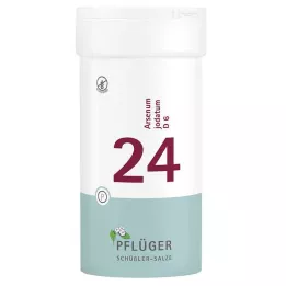 BIOCHEMIE Pflüger 24 Arsenum iodatum D 6 δισκία, 400 κάψουλες