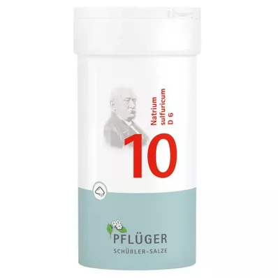 BIOCHEMIE Pflüger 10 Natrium sulfuricum D 6 σε σκόνη, 100 g