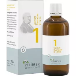 BIOCHEMIE Pflüger 1 Calcium fluoratum D 12 σταγόνες, 100 ml