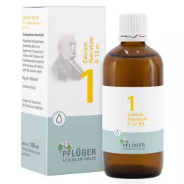 BIOCHEMIE Pflüger 1 Calcium fluoratum D 12 σταγόνες, 100 ml