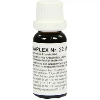 REGENAPLEX Σταγόνες No.22 aN, 15 ml