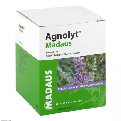 AGNOLYT MADAUS Σκληρές κάψουλες, 100 τεμάχια