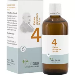 BIOCHEMIE Pflüger 4 Potassium chloratum D 6 σταγόνες, 100 ml