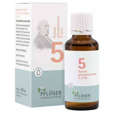 BIOCHEMIE Pflüger 5 Φωσφορικό κάλιο D 6 στάγδην, 30 ml