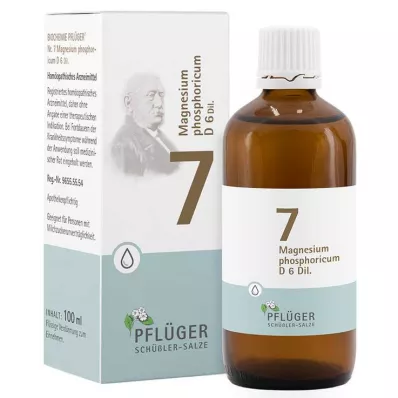 Biochemistry Pflueger 7 Magnesium phosphoricum D 6 σταγόνες, 100 ml