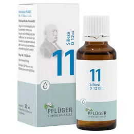 BIOCHEMIE Pflüger 11 Silicea D 12 σταγόνες, 30 ml