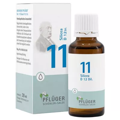 BIOCHEMIE Pflüger 11 Silicea D 12 σταγόνες, 30 ml