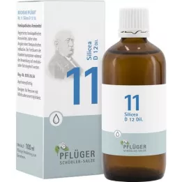 BIOCHEMIE Pflüger 11 Silicea D 12 σταγόνες, 100 ml