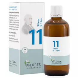 BIOCHEMIE Pflüger 11 Silicea D 12 σταγόνες, 100 ml