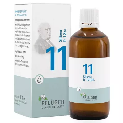 BIOCHEMIE Pflüger 11 Silicea D 12 σταγόνες, 100 ml BIOCHEMIE Pflüger 11 Silicea D 12 σταγόνες, 100 ml