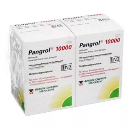 PANGROL 10.000 Σκληρές κάψουλες με εντερική επικάλυψη, 200 τεμάχια