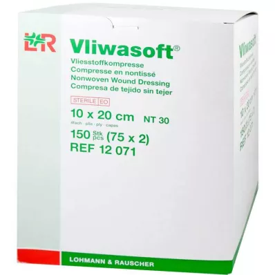 VLIWASOFT Μη υφασμένα επιθέματα 10x20 cm αποστειρωμένα 4l, 150 τεμάχια