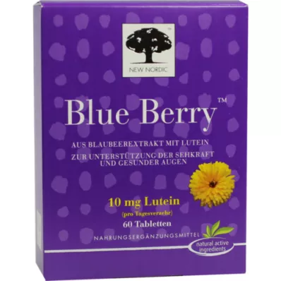 BLUE BERRY Δισκία, 60 τεμάχια