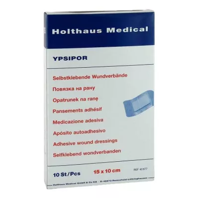 WUNDVERBAND Ypsipor αποστειρωμένο 10x15 cm, 10 τεμ WUNDVERBAND Ypsipor αποστειρωμένο 10x15 cm, 10 τεμ