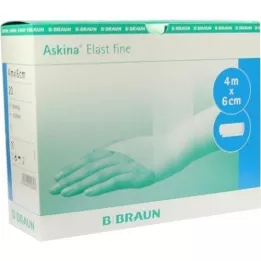 ASKINA Επίδεσμος Elast Fine 6 cmx4 m χύμα, 20 τεμάχια