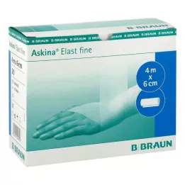 ASKINA Επίδεσμος Elast Fine 6 cmx4 m χύμα, 20 τεμάχια