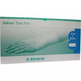 ASKINA Επίδεσμος Elast Fine 8 cmx4 m χύμα, 100 τεμάχια