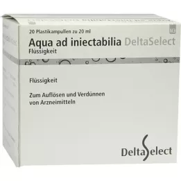 AQUA AD iniectabilia πλαστικό, 20X20 ml