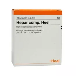 HEPAR COMP.Αμπούλες φτέρνας, 10 τεμ