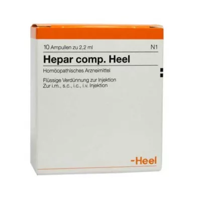 HEPAR COMP.Αμπούλες φτέρνας, 10 τεμ