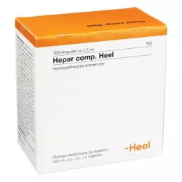 HEPAR COMP.Αμπούλες φτέρνας, 100 τεμ
