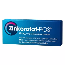 ZINKOROTAT POS δισκία με εντερική επικάλυψη, 20 τεμάχια