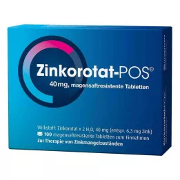 ZINKOROTAT POS δισκία με εντερική επικάλυψη, 100 τεμάχια