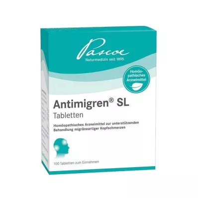 ANTIMIGREN SL Δισκία, 100 τεμάχια ANTIMIGREN SL Δισκία, 100 τεμάχια