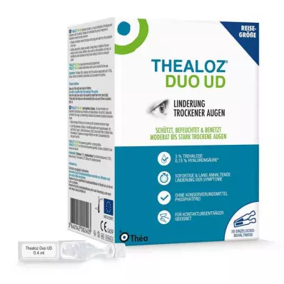 THEALOZ Duo UD Πιπέτες μονής δόσης, 30 τεμ