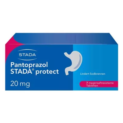PANTOPRAZOL STADA protect 20 mg δισκία με εντερική επικάλυψη, 7 τεμάχια