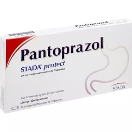 PANTOPRAZOL STADA protect 20 mg δισκία με εντερική επικάλυψη, 14 τεμάχια