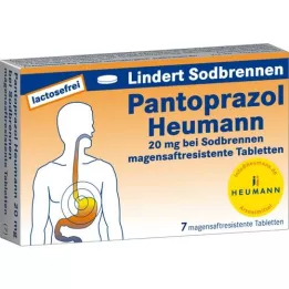 PANTOPRAZOL Heumann 20 mg για καούρα msr. δισκία, 7 τεμάχια