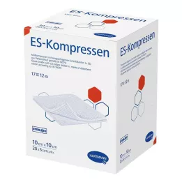 ES-KOMPRESSEN αποστειρωμένα 10x10 cm 12x χύμα συσκευασία, 20X5 τεμ