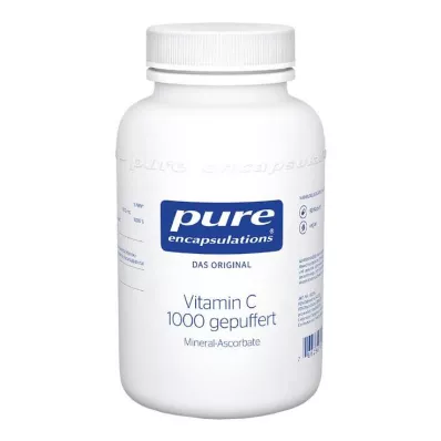 PURE ENCAPSULATIONS Βιταμίνη C 1000 φουσκωτές κάψουλες, 90 τεμάχια