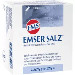 EMSER Αλάτι 1,475 g σε σκόνη, 20 τεμάχια