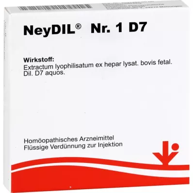 NEYDIL No.1 D 7 αμπούλες, 5X2 ml
