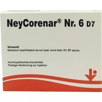 NEYCORENAR Αμπούλες No.6 D 7, 5X2 ml