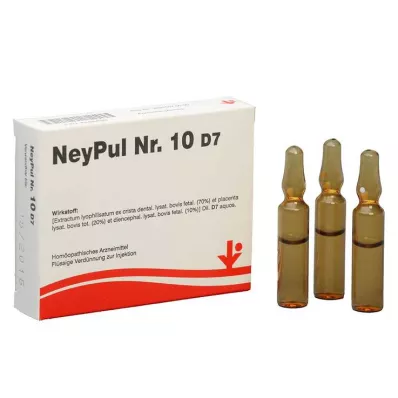 NEYPUL No.10 D 7 αμπούλες, 5X2 ml