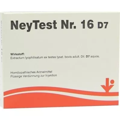 NEYTEST No.16 D 7 αμπούλες, 5X2 ml