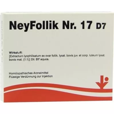 NEYFOLLIK No.17 D 7 αμπούλες, 5X2 ml