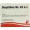 NEYATHOS No.43 D 10 αμπούλες, 5X2 ml