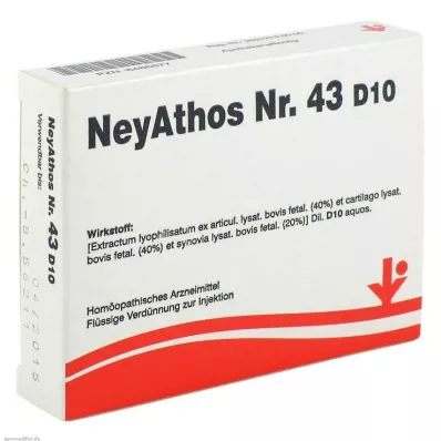NEYATHOS No.43 D 10 αμπούλες, 5X2 ml