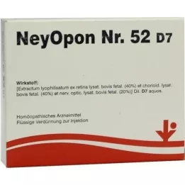 NEYOPON No.52 D 7 αμπούλες, 5X2 ml