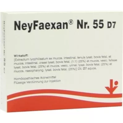 NEYFAEXAN No.55 D 7 αμπούλες, 5X2 ml