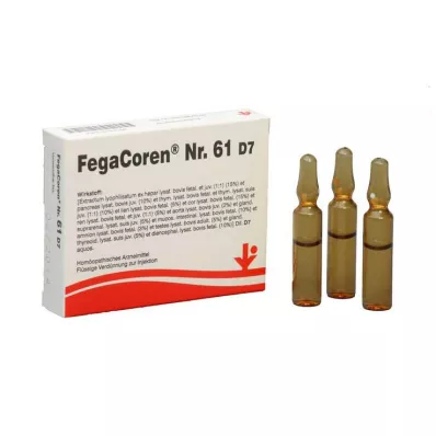 Fegacoren 61 D 7 αμπούλες, 5Χ2 ml