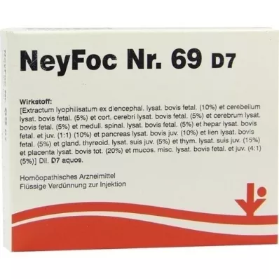 NEYFOC No.69 D 7 αμπούλες, 5X2 ml