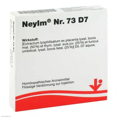NEYIM No.73 D 7 αμπούλες, 5X2 ml