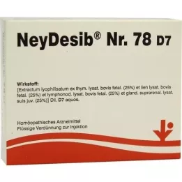 NEYDESIB No.78 D 7 αμπούλες, 5X2 ml